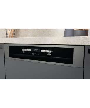 BAUKNECHT REFURBISHED (*) BBO 3O41 PLT Geschirrspüler (teilintegrierbar (Besteckschublade, 600 mm breit, 41 dB (A), C)