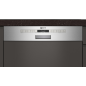 NEFF S 145 HCS 29 E Geschirrspüler (teilintegrierbar (Besteckschublade, 598 mm breit, 44 dB (A), D)