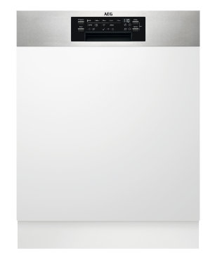 AEG FEE83806PM Geschirrspüler (teilintegrierbar, 596 mm breit, 44 dB (A), D)