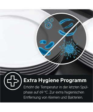 AEG FEE83806PM Geschirrspüler (teilintegrierbar, 596 mm breit, 44 dB (A), D)