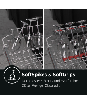 AEG FEE83806PM Geschirrspüler (teilintegrierbar, 596 mm breit, 44 dB (A), D)