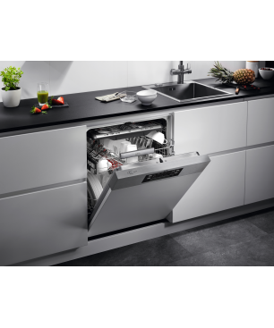 AEG FEE83806PM Geschirrspüler (teilintegrierbar, 596 mm breit, 44 dB (A), D)