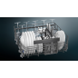 SIEMENS SX65YX01BE iQ500 Geschirrspüler (vollintegrierbar, 598 mm breit, 43 dB (A), B)