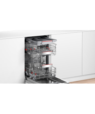 BOSCH SPV6EMX11E Serie 6 Geschirrspüler (vollintegrierbar, 448 mm breit, 44 dB (A), D)