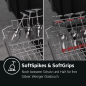 AEG FEE7341AZM Geschirrspüler (teilintegrierbar, 446 mm breit, 44 dB (A), D)