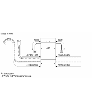NEFF S857YMX03E N 70 Geschirrspüler (vollintegrierbar, 448 mm breit, 45 dB (A), B)