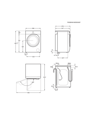 AEG L7WBA60680 Serie 7000 mit DualSense Trommelsteuerung Waschtrock (8 kg / 5 kg, 1600 U/Min.)