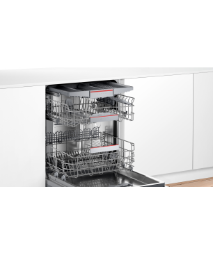 BOSCH SMH4HCX48E Serie 4 Geschirrspüler (vollintegrierbar, 598 mm breit, 44 dB (A), D)