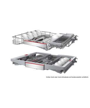 BOSCH SBV4HBX40E Geschirrspüler (vollintegrierbar (Besteckkorb, 59,8 cm breit, D)