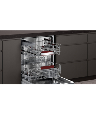 NEFF S147EAS39E N 70 N 70 Geschirrspüler (teilintegrierbar (Besteckkorb + Besteckschublade, 598 mm breit, 44 d