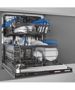 CANDY CDIMN 2D620PBR/E Geschirrspüler (vollintegrierbar, 59,8 cm breit, 43 dB (A), E)