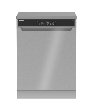 SHARP QW-NA25F44BI-DE Standgeschirrspüler (Standgerät (Besteckkorb + Besteckschublade, 59,8 cm breit, 44 dB (A), B)
