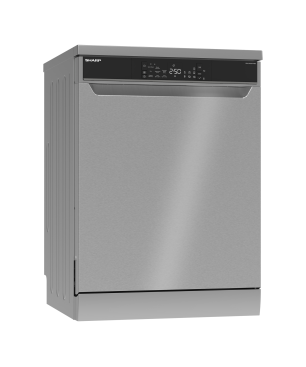 SHARP QW-NA25F44BI-DE Standgeschirrspüler (Standgerät (Besteckkorb + Besteckschublade, 59,8 cm breit, 44 dB (A), B)