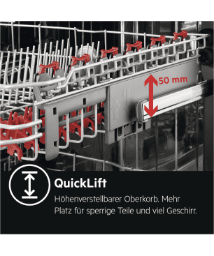 AEG FSB53627P Geschirrspüler (vollintegrierbar, 596 mm breit, 44 dB (A), D)