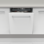 SHARP QW-NI25I44BX-DE Geschirrspüler (vollintegrierbar, 600 mm breit, 44 dB (A), B)