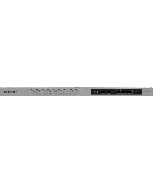 SHARP QW-NI25I44BX-DE Geschirrspüler (vollintegrierbar, 600 mm breit, 44 dB (A), B)