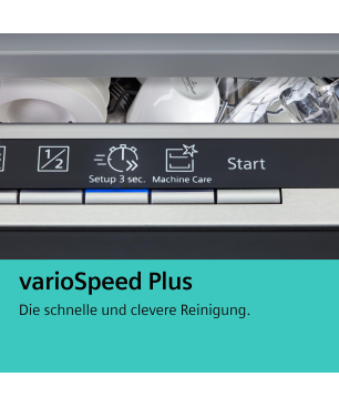 SIEMENS SN63HX41TE iQ300 Geschirrspüler (vollintegrierbar, 598 mm breit, 44 dB (A), E)