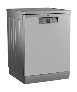 BEKO Beko BDFN26420XQ Geschirrspüler Spülmaschine (freistehend, 598 mm breit, 43 dB (A), E)