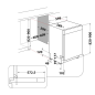 PRIVILEG RUO 3T133 A F X Geschirrspüler (unterbaufähig, 598 mm breit, 43 dB (A), D)