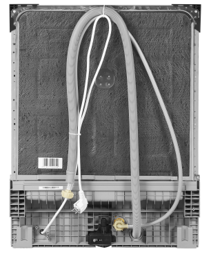 EXQUISIT EGSP6012-EB-030E inox Geschirrspüler (Einbaugerät (Besteckkorb, 598 mm breit, 49 dB (A), E)