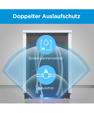 MIDEA SF 5.60NW wi 5 Geschirrspüler (Freistehend mit Unterbaumöglichkeit, 600 mm breit, E)
