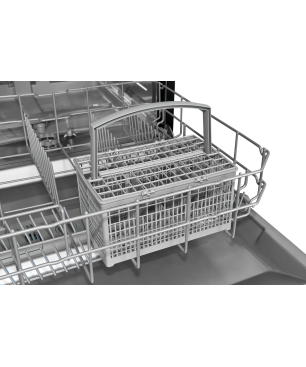 EXQUISIT GSP6012-030E schwarz Geschirrspüler (freistehend, 598 mm breit, E)