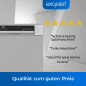 EXQUISIT GSP508-030D Geschirrspüler (freistehend (Besteckkorb, 550 mm breit, 49 dB (A), D) silber