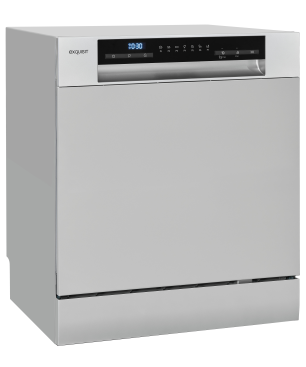 EXQUISIT GSP508-030D Geschirrspüler (freistehend (Besteckkorb, 550 mm breit, 49 dB (A), D)