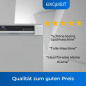 EXQUISIT GSP508-030D Geschirrspüler (freistehend (Besteckkorb, 550 mm breit, 49 dB (A), D) silber