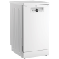BEKO BDFS26020WQ Geschirrspüler (Freistehend mit Unterbaumöglichkeit, 450 mm breit, 46 dB (A), E)