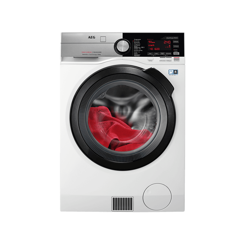 AEG L9WEF80690 Serie 9000 mit SensiDry Wärmepumpen-Technologie Waschtrockner (9 kg / 6 kg, 1551 U/Min.)
