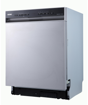 KOENIC KDW 6041-1 C BU Geschirrspüler (unterbaufähig, 598 mm breit, 42 dB (A), C)