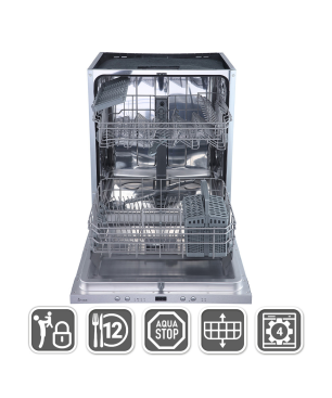 KKT KOLBE DW600VI Geschirrspüler (unterbaufähig, 59,8 cm breit, E)