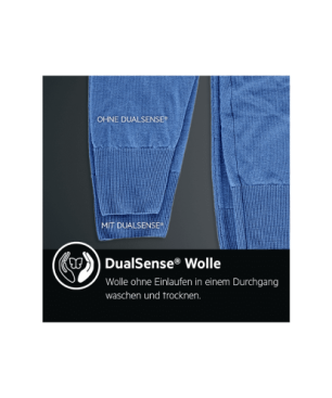 AEG L9WEF80690 Serie 9000 mit SensiDry Wärmepumpen-Technologie Waschtrockner (9 kg / 6 kg, 1551 U/Min.)