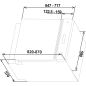 SHARP QW-HX12S47EW-DE Geschirrspüler (teilintegrierbar, 598 mm breit, 47 dB (A), E)