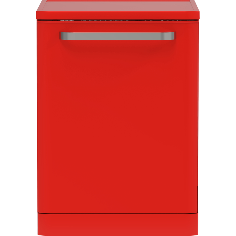 SHARP QW-I23F47ER-DE Retro Geschirrspüler (freistehend, 598 mm breit, 47 dB (A), E)