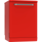 SHARP QW-I23F47ER-DE Retro Geschirrspüler (freistehend, 598 mm breit, 47 dB (A), E)