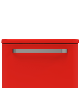 SHARP QW-I23F47ER-DE Retro Geschirrspüler (freistehend, 598 mm breit, 47 dB (A), E)
