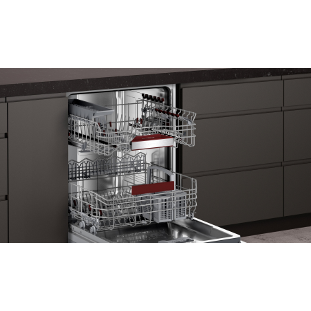 NEFF S 127 EAS 39 E N70 Geschirrspüler (unterbaufähig (Besteckkorb, 598 mm breit, 44 dB (A), C)
