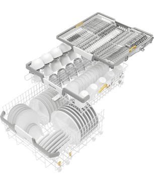 MIELE G 7110 SC AutoDos Geschirrspüler (freistehend, 598 mm breit, 43 dB (A), B)