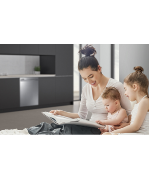 SAMSUNG DW60A8060BB/ET Geschirrspüler (vollintegrierbar, 598 mm breit, 43 dB (A), B)