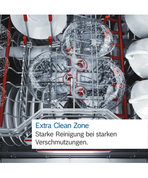 BOSCH SMV8YCX03E Serie 8 Geschirrspüler (vollintegrierbar, 598 mm breit, 43 dB (A), B)