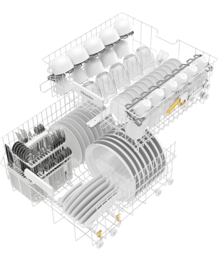 MIELE G 5310 Active Plus Geschirrspüler (freistehend, 598 mm breit, 44 dB (A), C)