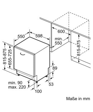 BOSCH SMV6ZCX16E Serie 6 Geschirrspüler (vollintegrierbar, 598 mm breit, 40 dB (A), B)