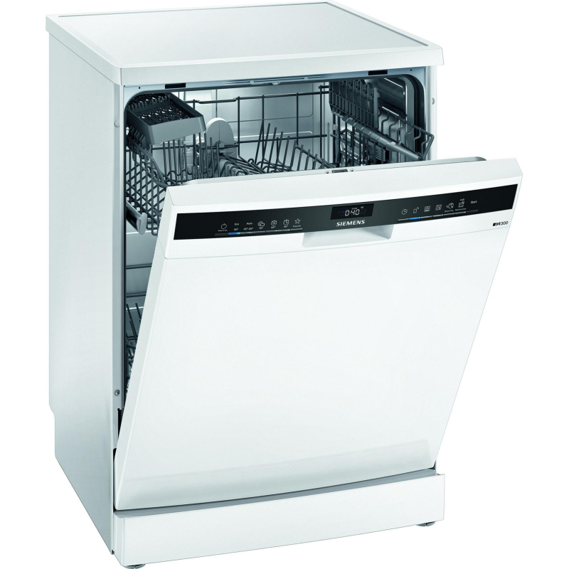SIEMENS SN 23 HW 36 TE iQ300 Geschirrspüler (freistehend (Besteckkorb, 600 mm breit, 46 dB (A), E)