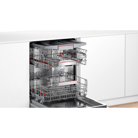 BOSCH SMI6ECS57E Serie 6 Geschirrspüler (teilintegrierbar, 598 mm breit, 42 dB (A), D)