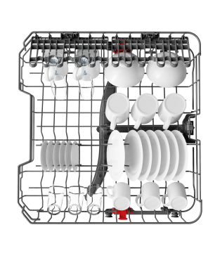 BAUKNECHT BFE 2B19 Geschirrspüler (Standgerät, 60 cm breit, F)