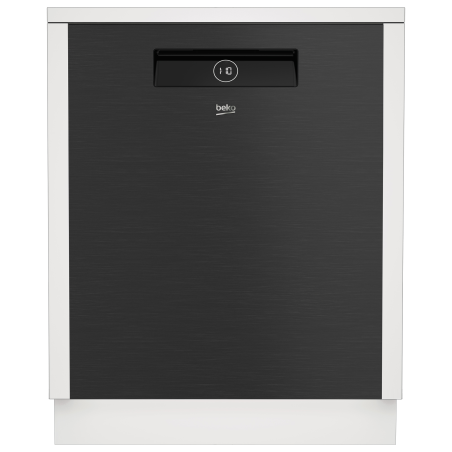 BEKO BDDN38530DD Unterbau-Geschirrspüler, integrierbar (unterbaufähig (Besteckkorb, 59,8 cm breit, 44 dB (A), D)