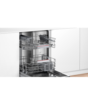 BOSCH SBV4HAX48E Serie 4 Geschirrspüler (vollintegrierbar, 598 mm breit, 44 dB (A), D)