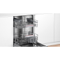 BOSCH SBV4HAX48E Serie 4 Geschirrspüler (vollintegrierbar, 598 mm breit, 44 dB (A), D)
